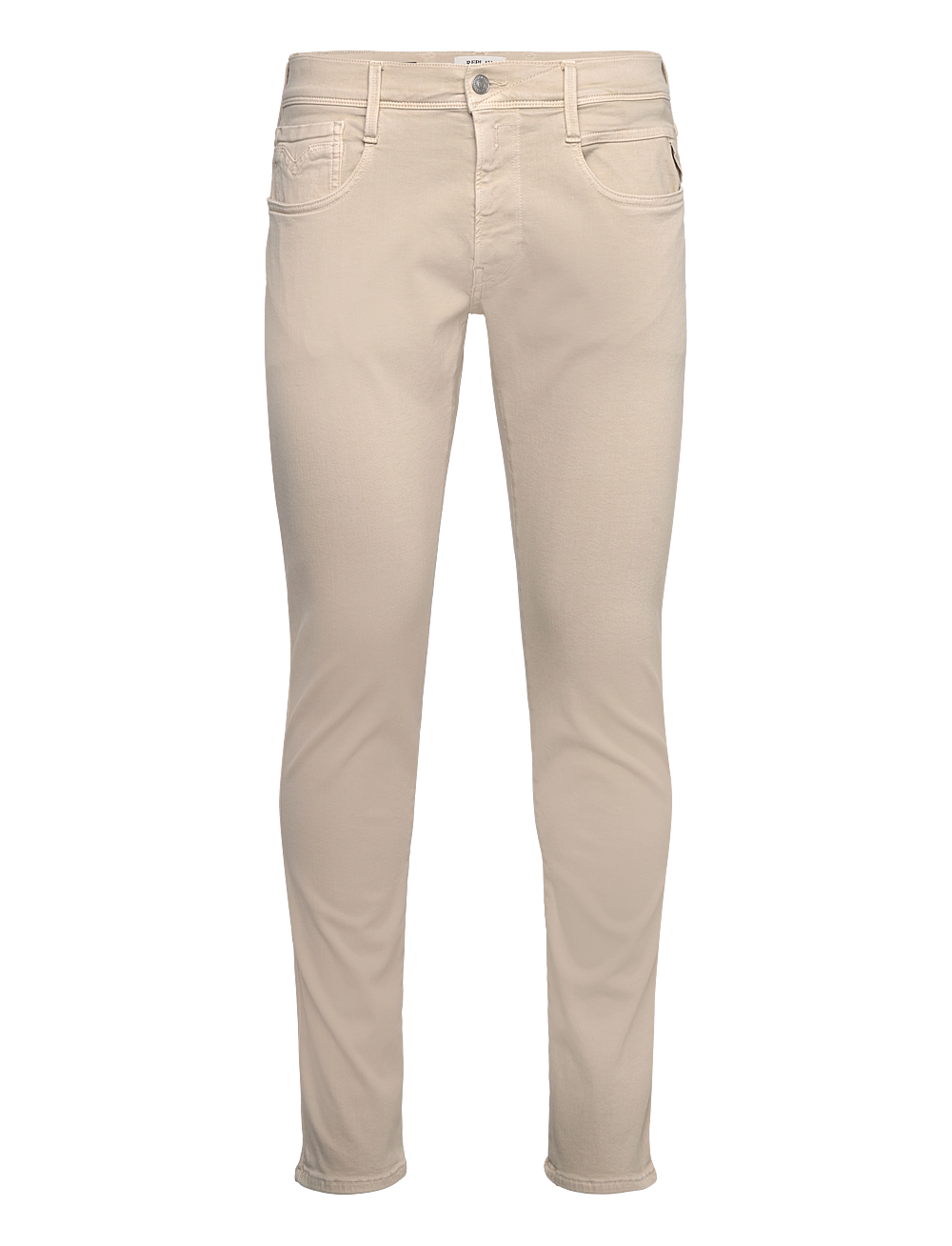 Replay - ANBASS Trousers SLIM Hyperflex Colour XLite - slim jeans - beige - 0