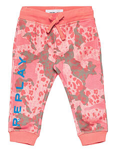 Replay Trousers - Replay - MIMETIC PINK/ MILITARY/ / multi