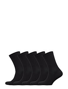 Resteröds Resteröds, bamboo 5-pack. - Sokker - BLACK / black