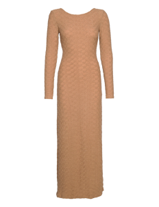 Résumé OceannaRS Dress - Selskapskjoler - WOOD / beige