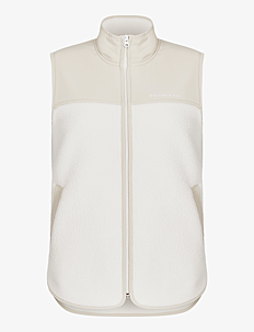 Röhnisch Phoebe Pile Vest - Vester - PEYOTE BEIGE / cream