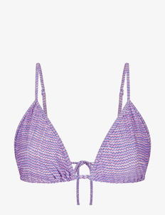 Röhnisch Tiwa Bikini Top - Bikinier - ZIGZAG PURPLE / purple