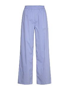 Rosemunde RWIris Stripe NW Trousers - Bukser - BLUE STRIPE / blue