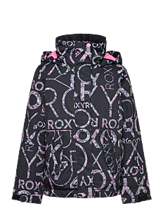 Roxy ROXY JETTY GIRL JK - Skijakker - TRUE BLACK LLUVIA RG / black