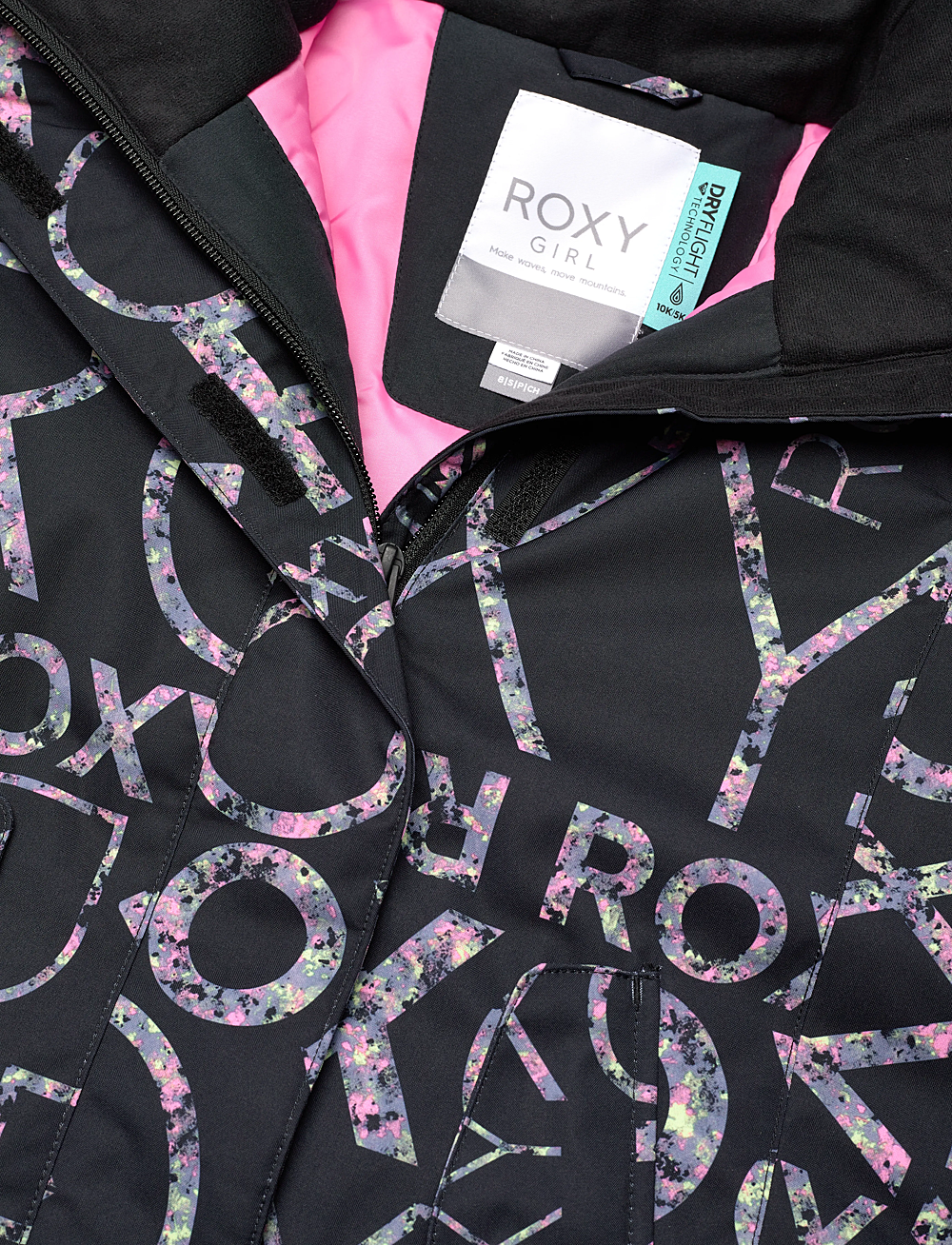 Roxy - ROXY JETTY GIRL JK - skijakker - true black lluvia rg - 5