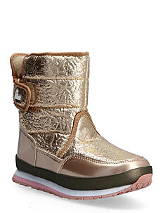 Rubber Duck RD CRACKED METALLIC KIDS - Sko - ROSE GOLD / gold