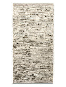 RUG SOLID Leather - Tekstiler - BEIGE / beige