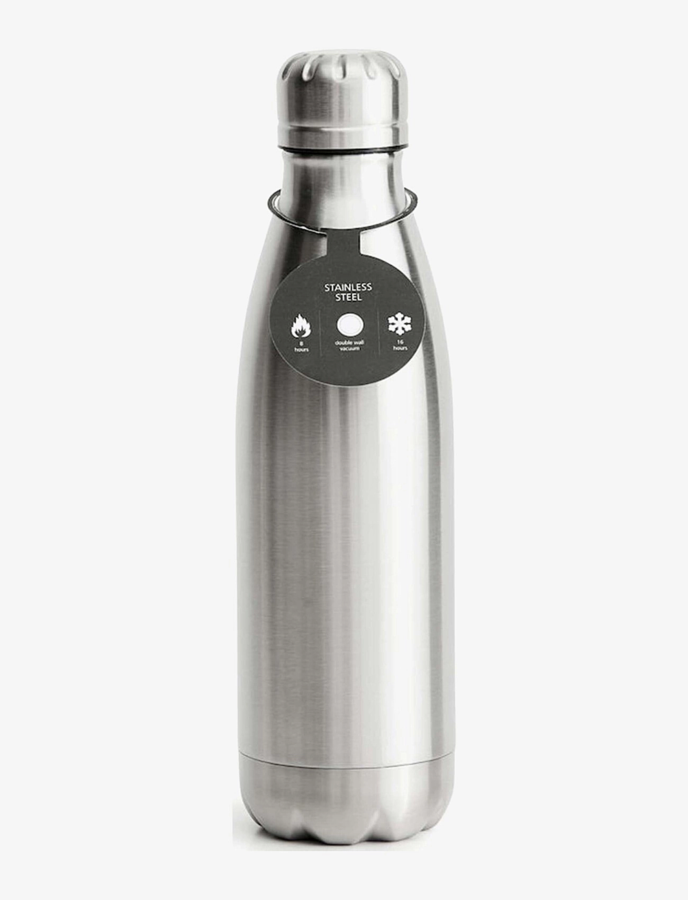 Sagaform - Olle steel bottle - termoflasker - silver - 0