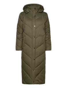 Saint Tropez HayliSZ Long Jacket - Kåper - ARMY GREEN / green