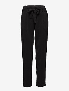 Saint Tropez R5005, AndreaSZ Pants - Rette bukser - BLACK / black