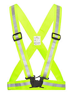 Salzmann Reflective Cross Belt (Salzmann) - Sykling - SAFETY YELLOW / yellow