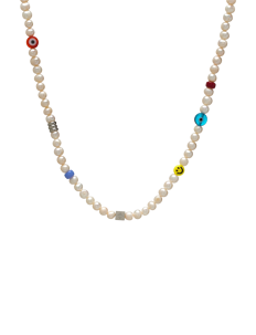 Samie Smile Necklace - Smykker - SWS / multi