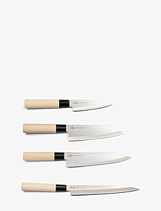 Satake 4 knives Balsabox - Knivsett - GREY / grey