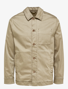 Selected Homme SLHRELAXED-RONAN JACKET W - Jakker - BRINDLE / beige