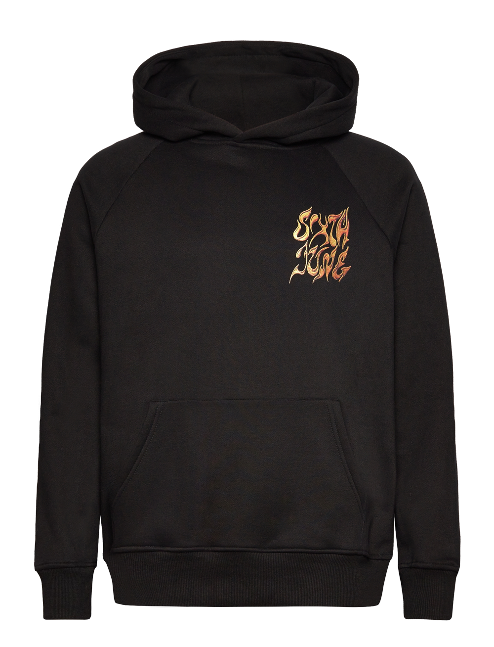 SIXTH JUNE - CHROME HOODIE - hettegensere - black - 1