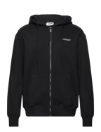 ESSENTIEL BITONE LS ZIP UP HOO - BLACK