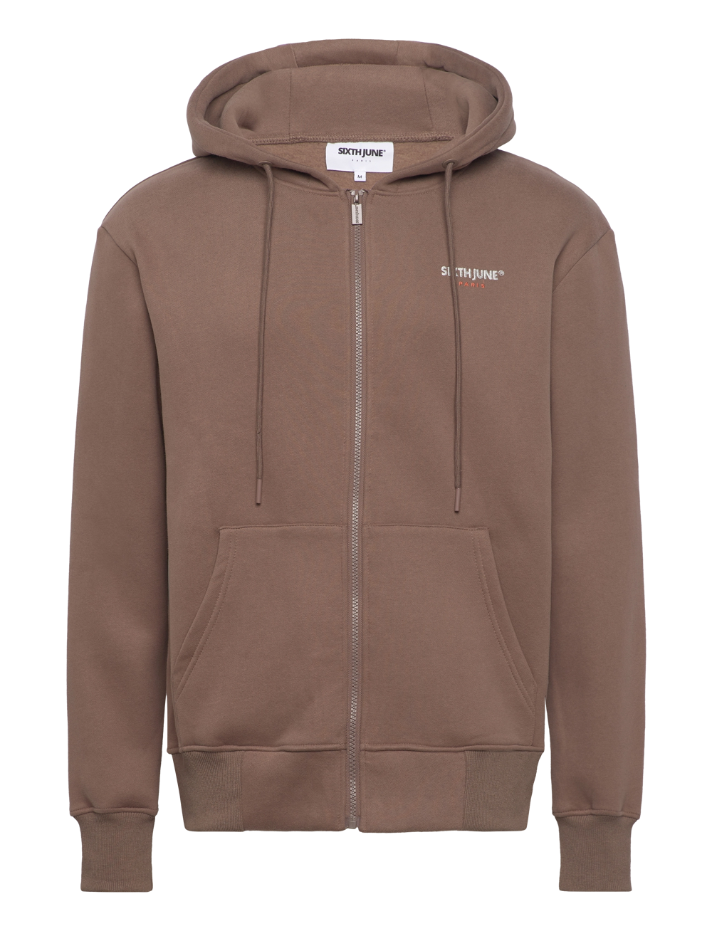 SIXTH JUNE - ESSENTIEL BITONE LS ZIP UP HOO - hettegensere - sand - 1