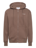 ESSENTIEL BITONE LS ZIP UP HOO - SAND