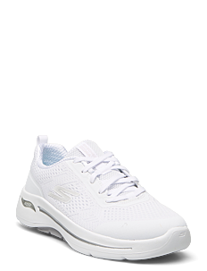 Skechers Womens Go Walk Arch Fit - Motion Breeze - Skechers - WSL WHITE SILVER / white