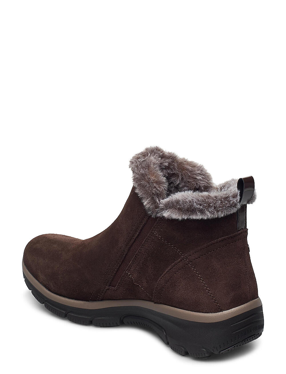 Skechers - EASY GOING-HIGH ZIP - flate ankelboots - choc chocolate - 2