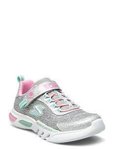 Skechers Girls Glow Brites - Dazzle Force - Sneakers - LTGY LIGHT GREY / grey