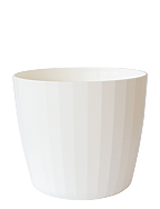 Berta - Flowerpot - PP WHITE