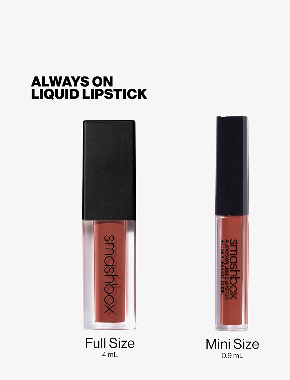 Smashbox - Mini Always On Liquid Lipstick - sminke - driver's seat - 1