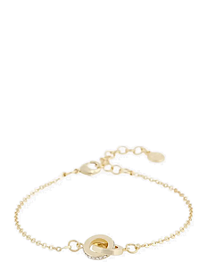 SNÖ of Sweden Connected chain brace g/clear - Lenkearmbånd - G/CLEAR / gold