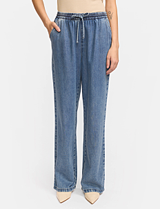 Soft Rebels SRKeira Pant - Klær - DARK BLUE DENIM / blue