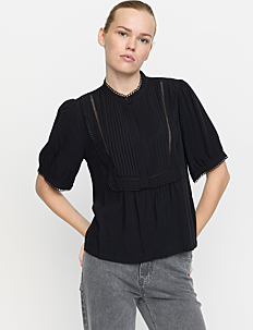 Soft Rebels SRLinda Blouse - Klær - BLACK / black