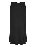 SRSamantha Midi Skirt - BLACK