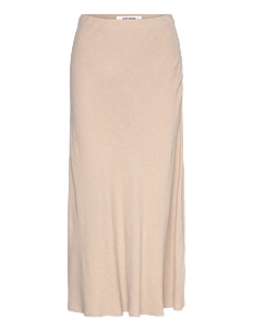 Soft Rebels SRSamantha Midi Skirt - Kolleksjoner - CROCKERY / cream