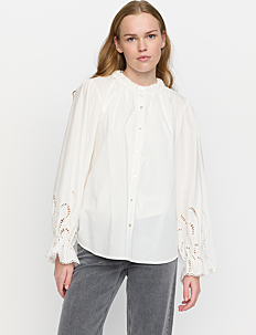 Soft Rebels SRDemi shirt - Klær - SNOW WHITE / white