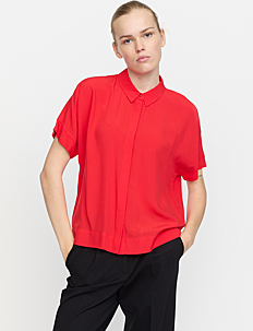 Soft Rebels SRFreedom SS Shirt - Klær - RACING RED / red