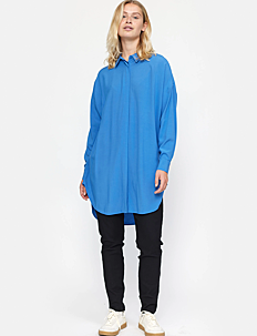 Soft Rebels SRFreedom Long shirt - Klær - DELFT / blue