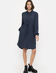 Soft Rebels SRAnna Dress - Skjortekjoler - TOTAL ECLIPSE / navy