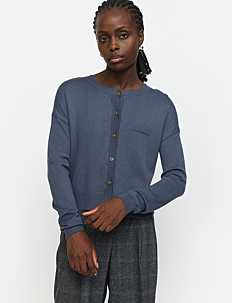 Soft Rebels SREpira Cardigan Knit - Klær - OMBRE BLUE / blue