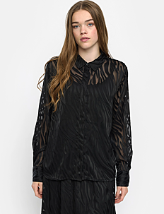 Soft Rebels SRValentine Shirt - Klær - BLACK / black