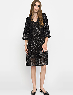 Soft Rebels SRAudrey Dress - Festkjoler - BLACK / black