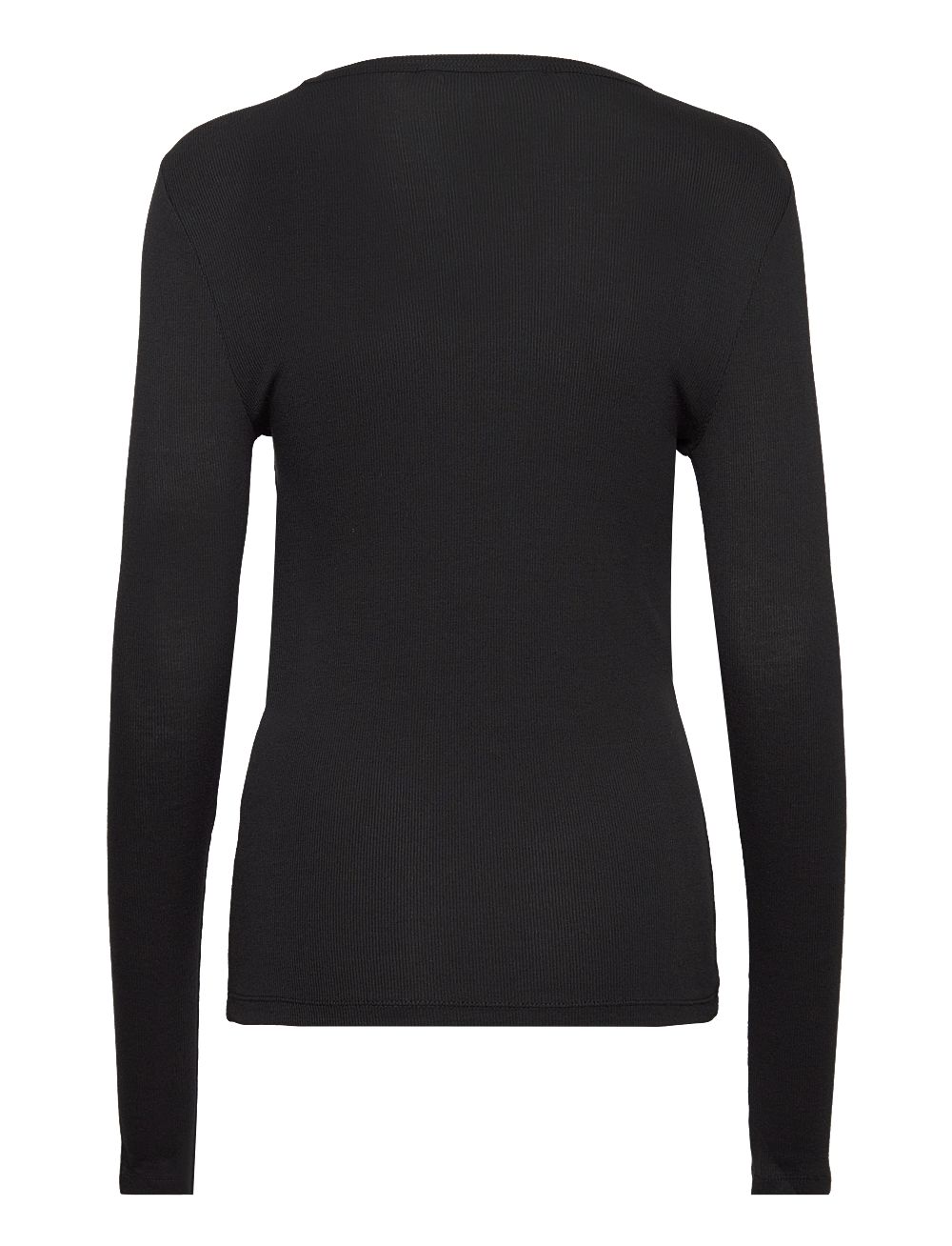 Soft Rebels - SRFenja O-neck Top - langermede topper - black - 2