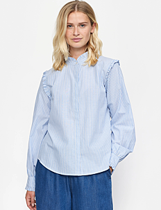 Soft Rebels SRIndia Shirt - Klær - COLONY BLUE / blue