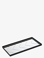 The Herringbone Tray - Medium - CLEAR