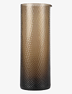 Harlequin Carafe - Cylinder - SMOKE