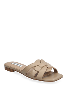 Steve Madden Vcay Sandal - Flate sandaler - TAN LEATHER / beige