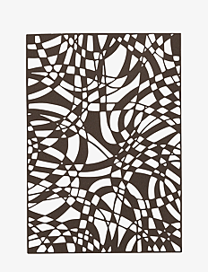 Studio About PAPERCUT, A5, GEOMETRIC, RECTANGLE - Botanisk - BROWN / brown