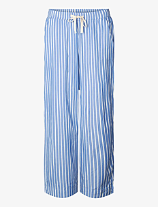 STUDIO FEDER DAGMAR PANTS  - POPLIN - Bukser - ODDEN / blue