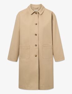 STUDIO FEDER Felix Coat - Kåper - SAND BEIGE / beige