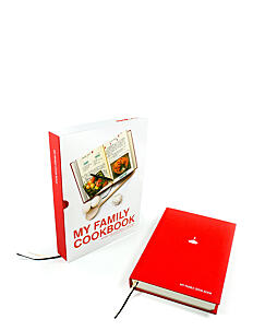 Suck UK MY FAMILY COOK BOOK RED - Vis alt - RED / red