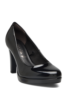 Tamaris Women Court Sho - Klassiske pumps - BLACK PATENT / black