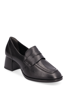 Tamaris Women Slip-on - Mokasiner med hæl - BLACK / black